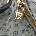Monogram Mini Alma Long Navy × Gray Canvas × Leather M92303 MI1022モノグラム ミニ アルマ ロン ネイビー × グレー キャンバス×レザー M92303 MI1022