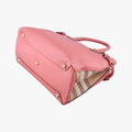 Banner Pink×Multicolor Leather × Canvas 4049396/67Eバナー ピンク×マルチカラー レザー ×キャンバス 4049396/67E
