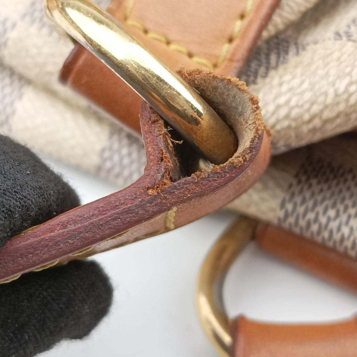 STRESA PM Azur Damier Canvas N42220 VI0180ストレーザPM アズール ダミエキャンバス N42220 VI0180