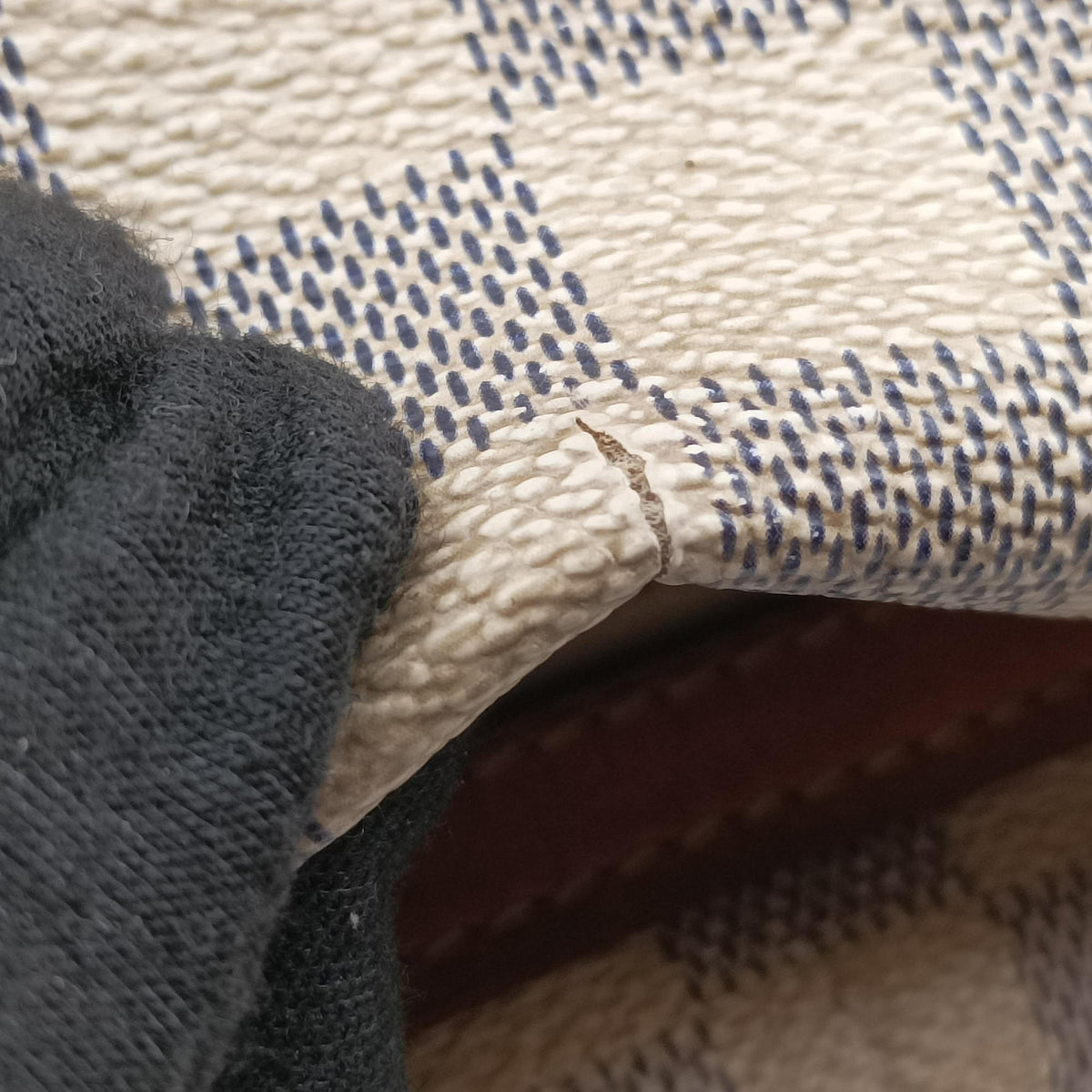 STRESA PM Azur Damier Canvas N42220 VI0180ストレーザPM アズール ダミエキャンバス N42220 VI0180