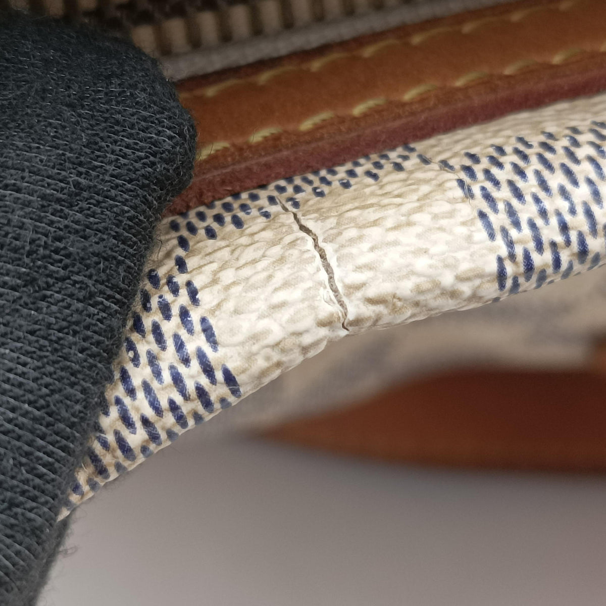 STRESA PM Azur Damier Canvas N42220 VI0180ストレーザPM アズール ダミエキャンバス N42220 VI0180