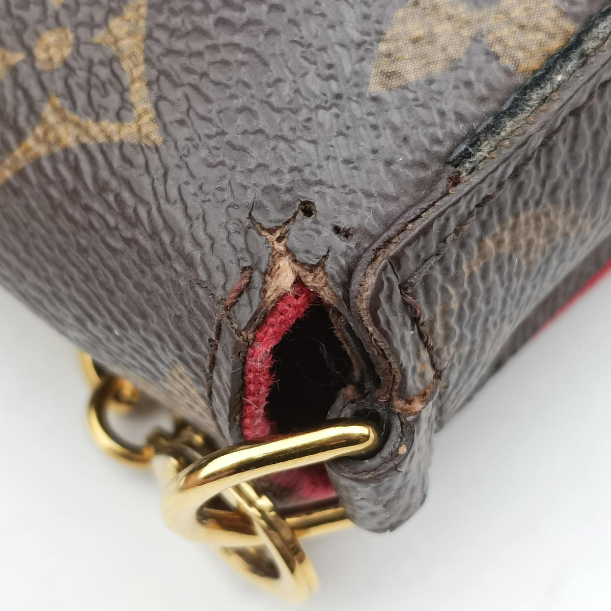 Felicie Pochette Brown×Multicolor Monogram Canvas M62145 MI3166フェリシー ポシェット モノグラム/ブラウン×マルチカラー モノグラムキャンバス M62145 MI3166