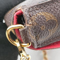 Felicie Pochette Brown×Multicolor Monogram Canvas M62145 MI3166フェリシー ポシェット モノグラム/ブラウン×マルチカラー モノグラムキャンバス M62145 MI3166