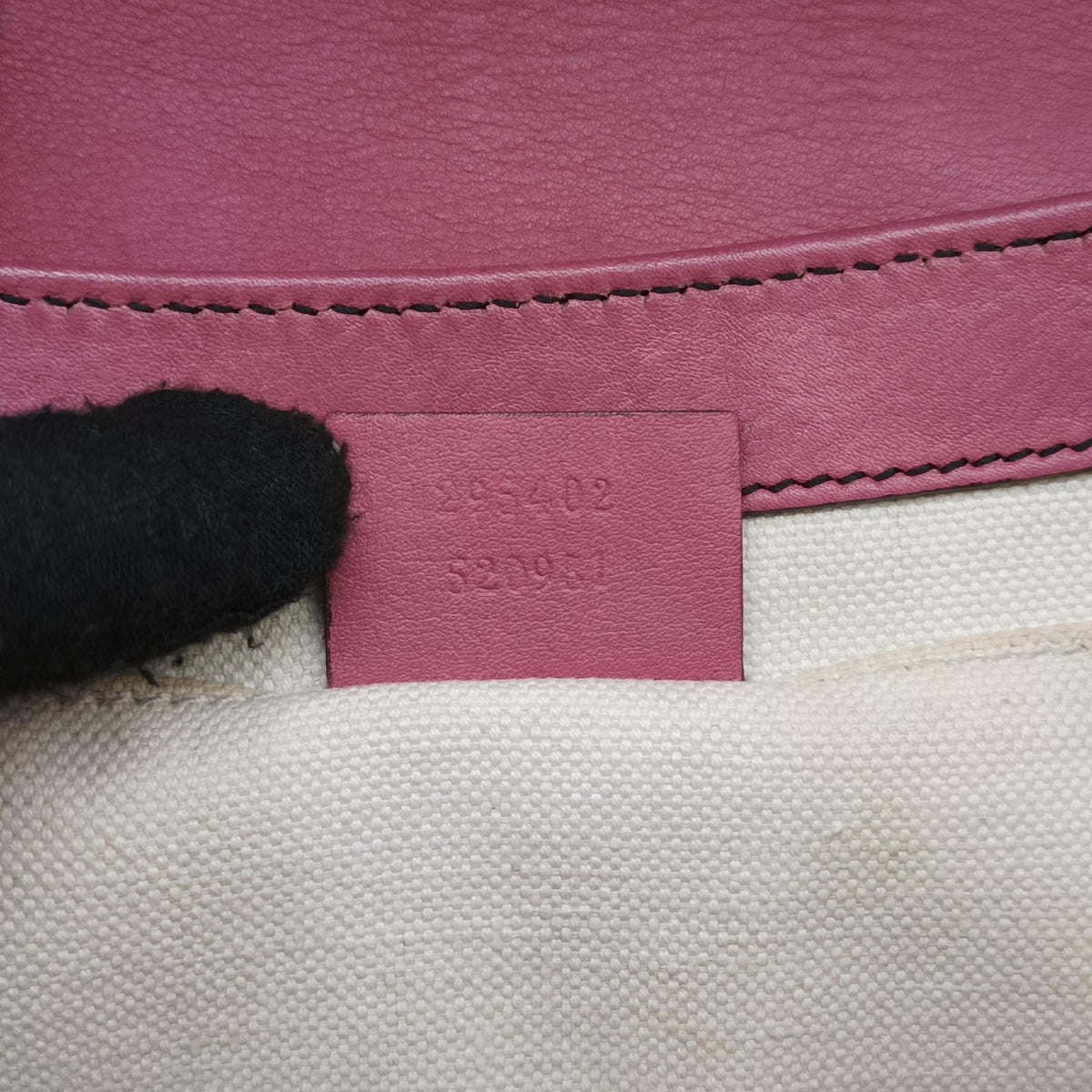 Emily Pink Leather 295402 C013086707エミリー ピンク レザー 295402 C013086707