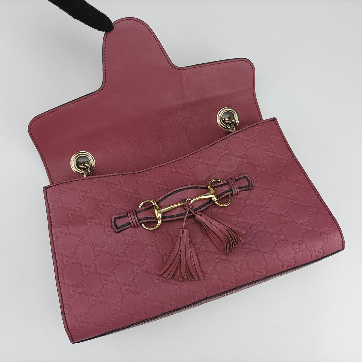 Emily Pink Leather 295402 C013086707エミリー ピンク レザー 295402 C013086707