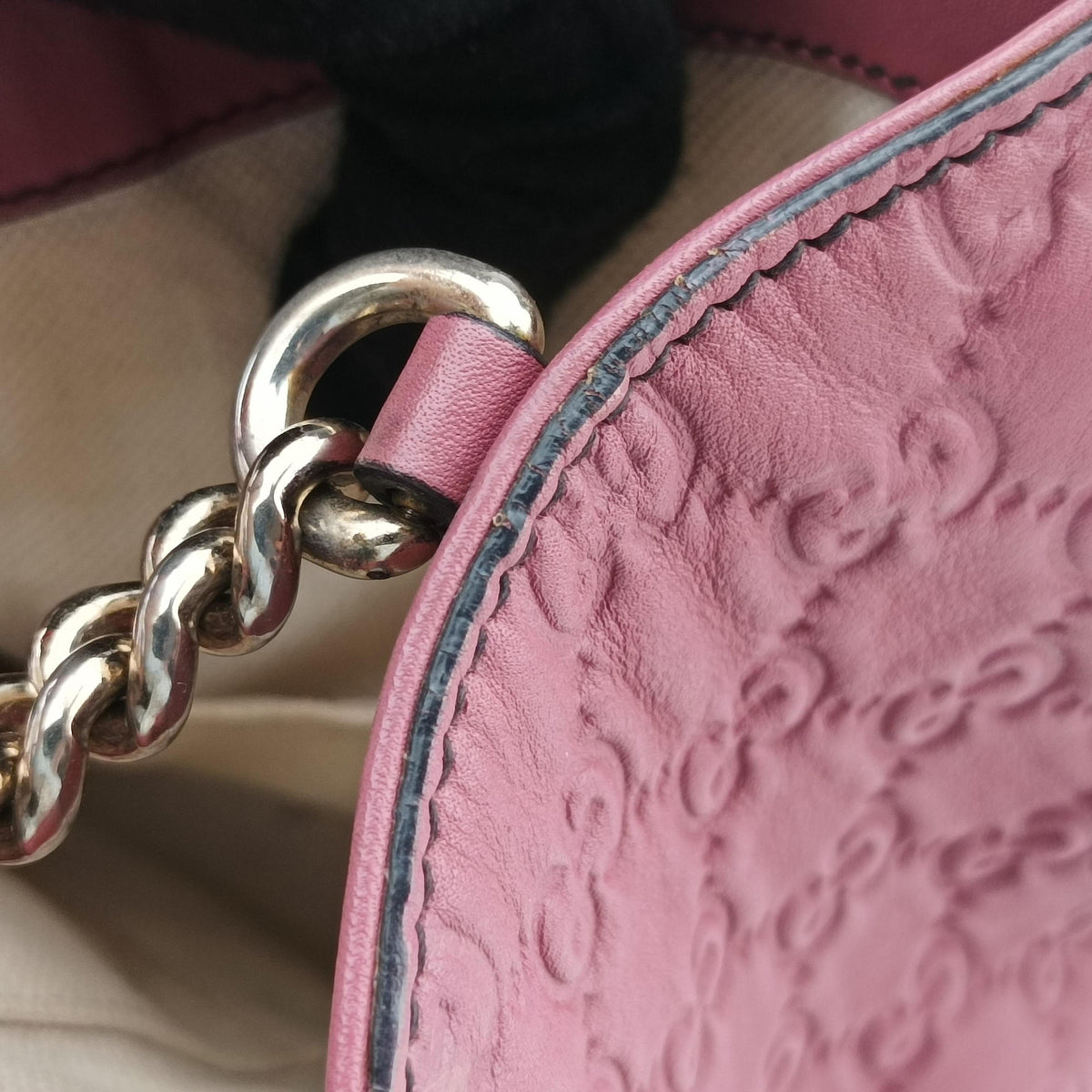 Emily Pink Leather 295402 C013086707エミリー ピンク レザー 295402 C013086707
