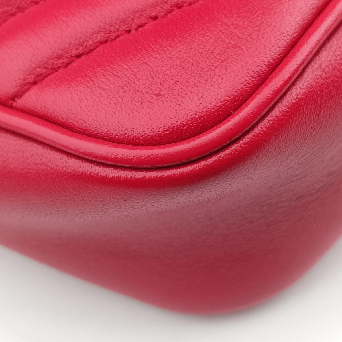 GG Marmont Red Leather 476433 GGマーモント レッド レザー 476433