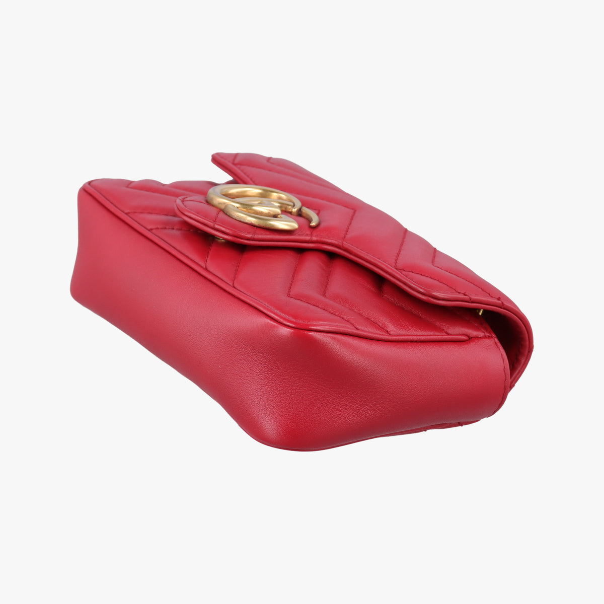 GG Marmont Red Leather 476433 GGマーモント レッド レザー 476433