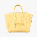Luggage Micro shopper Yellow Leather S-ZP-1103ラゲージマイクロショッパー イエロー レザー S-ZP-1103