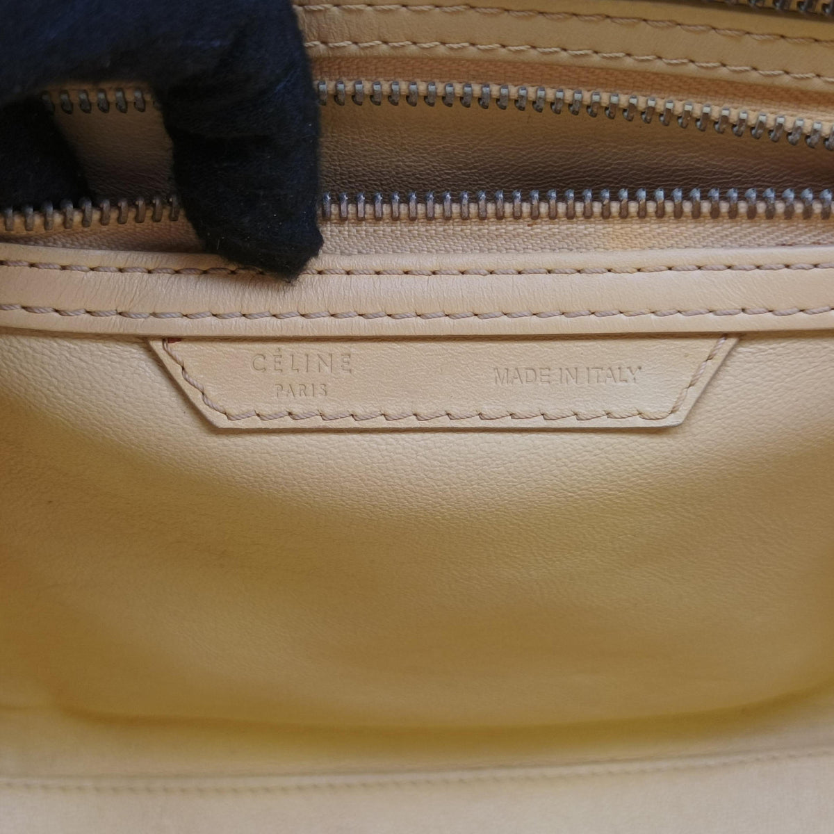 Luggage Micro shopper Yellow Leather S-ZP-1103ラゲージマイクロショッパー イエロー レザー S-ZP-1103