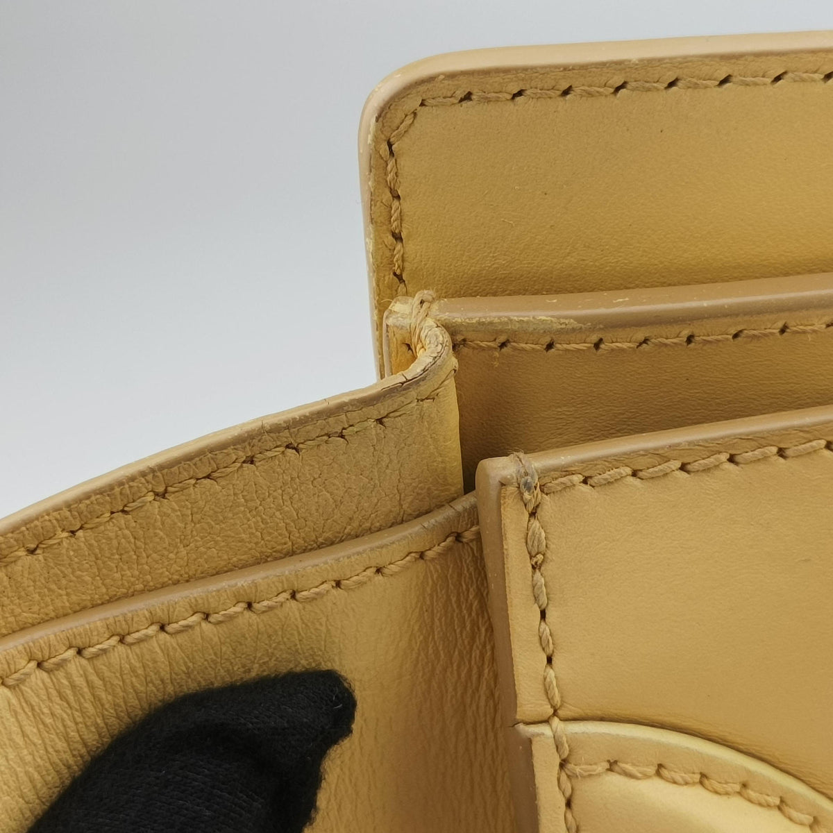 Luggage Micro shopper Yellow Leather S-ZP-1103ラゲージマイクロショッパー イエロー レザー S-ZP-1103