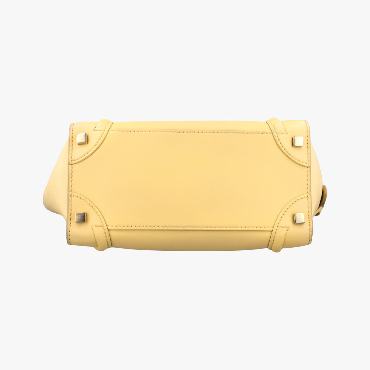 Luggage Micro shopper Yellow Leather S-ZP-1103ラゲージマイクロショッパー イエロー レザー S-ZP-1103