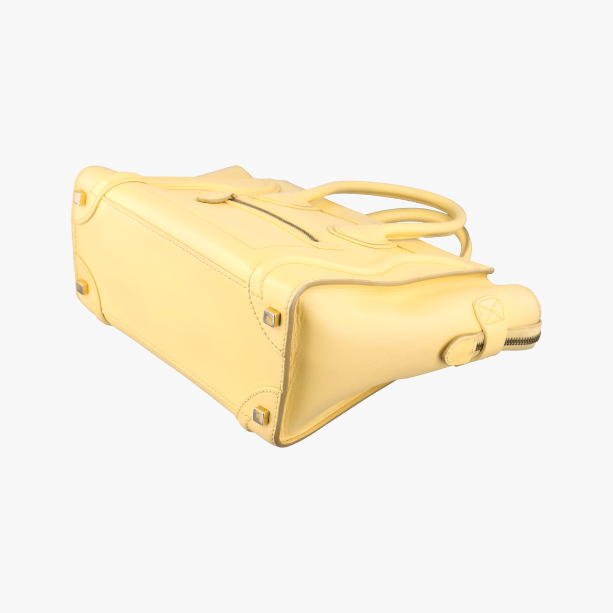 Luggage Micro shopper Yellow Leather S-ZP-1103ラゲージマイクロショッパー イエロー レザー S-ZP-1103