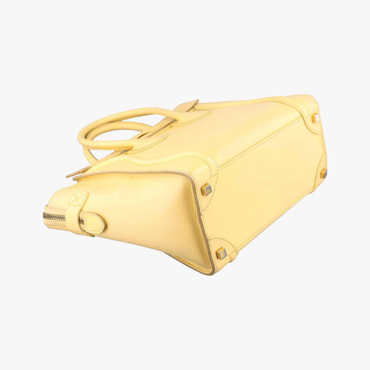Luggage Micro shopper Yellow Leather S-ZP-1103ラゲージマイクロショッパー イエロー レザー S-ZP-1103
