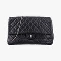 2.55 Classic Flap Black Leather A46213 127436462.55 クラシックフラップ ブラック レザー A46213 12743646