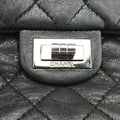 2.55 Classic Flap Black Leather A46213 127436462.55 クラシックフラップ ブラック レザー A46213 12743646