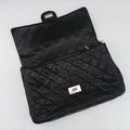 2.55 Classic Flap Black Leather A46213 127436462.55 クラシックフラップ ブラック レザー A46213 12743646