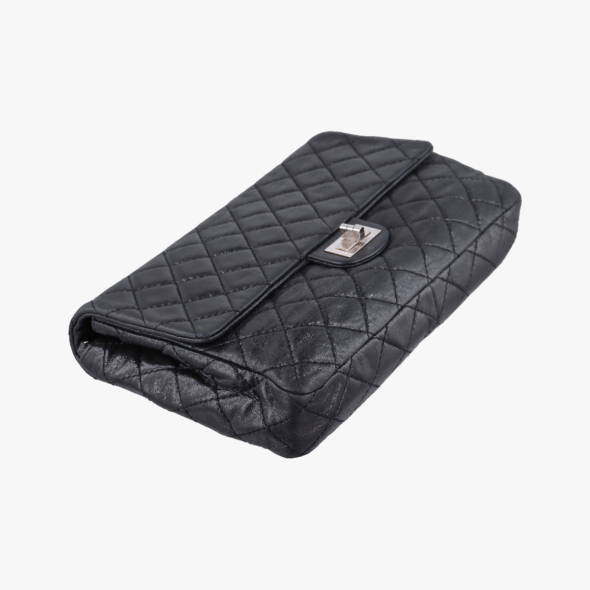 2.55 Classic Flap Black Leather A46213 127436462.55 クラシックフラップ ブラック レザー A46213 12743646