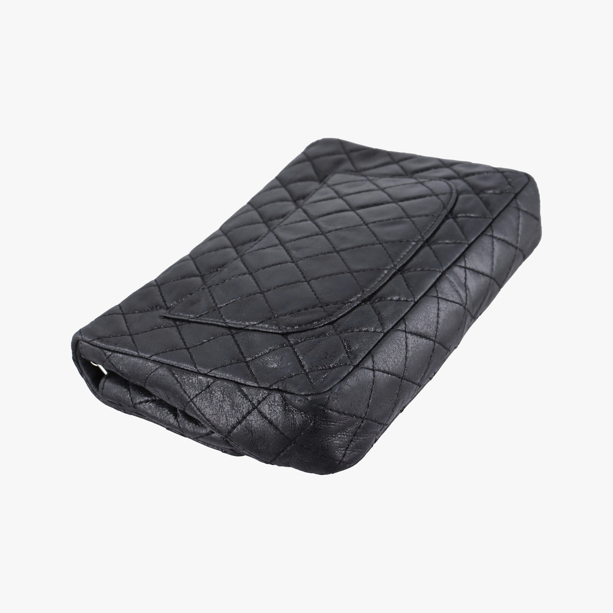 2.55 Classic Flap Black Leather A46213 127436462.55 クラシックフラップ ブラック レザー A46213 12743646