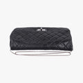 2.55 Classic Flap Black Leather A46213 127436462.55 クラシックフラップ ブラック レザー A46213 12743646