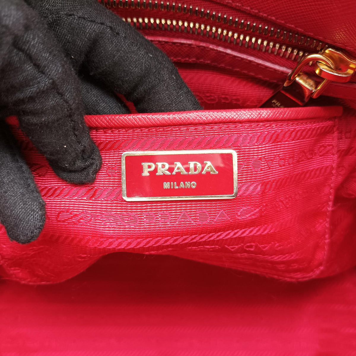 Galleria Red SAFFIANO Leather BN1786 7 Aガレリア レッド サフィアーノレザー BN1786 7 A