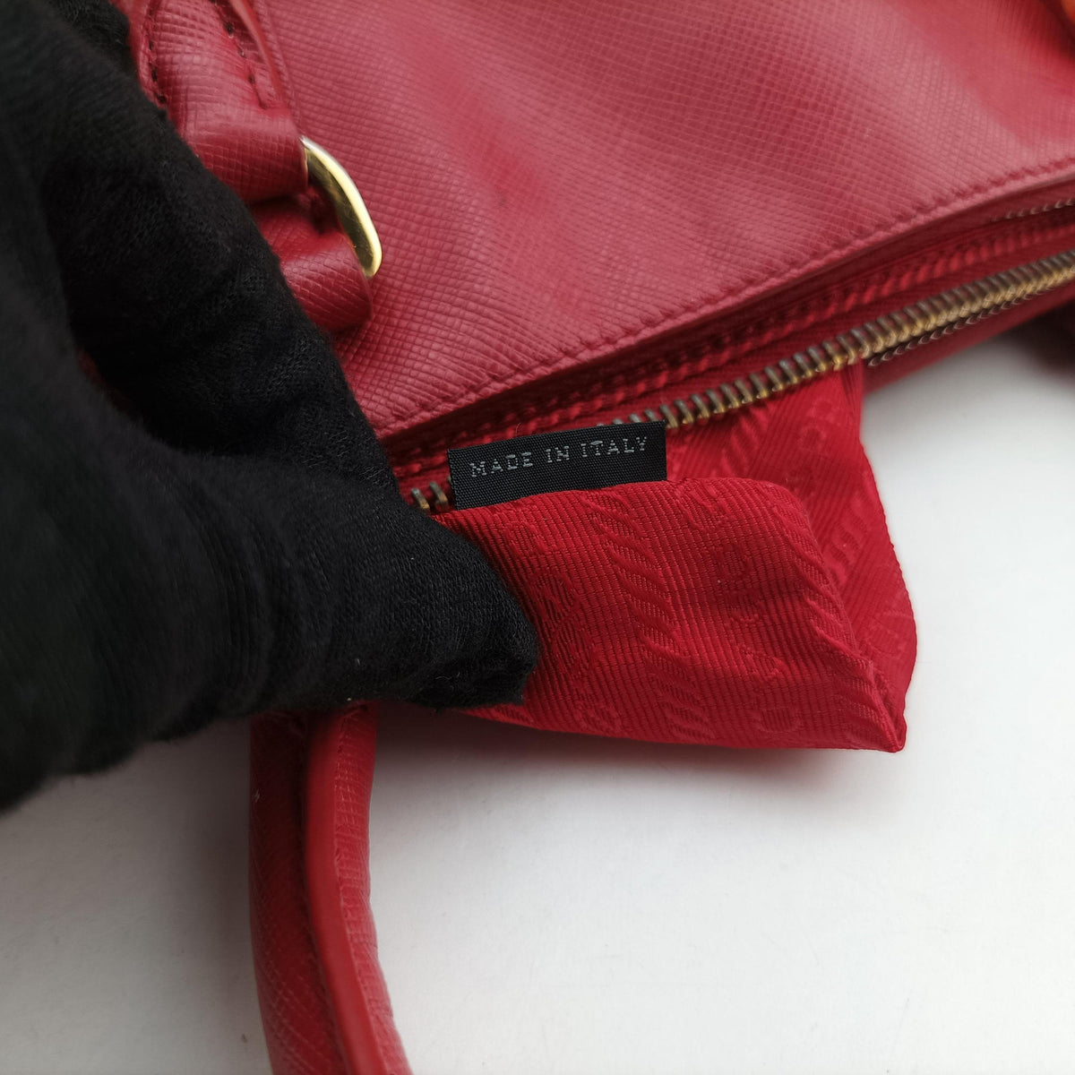Galleria Red SAFFIANO Leather BN1786 7 Aガレリア レッド サフィアーノレザー BN1786 7 A