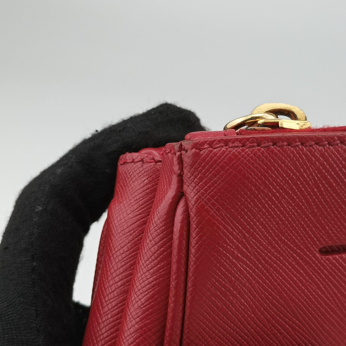 Galleria Red SAFFIANO Leather BN1786 7 Aガレリア レッド サフィアーノレザー BN1786 7 A