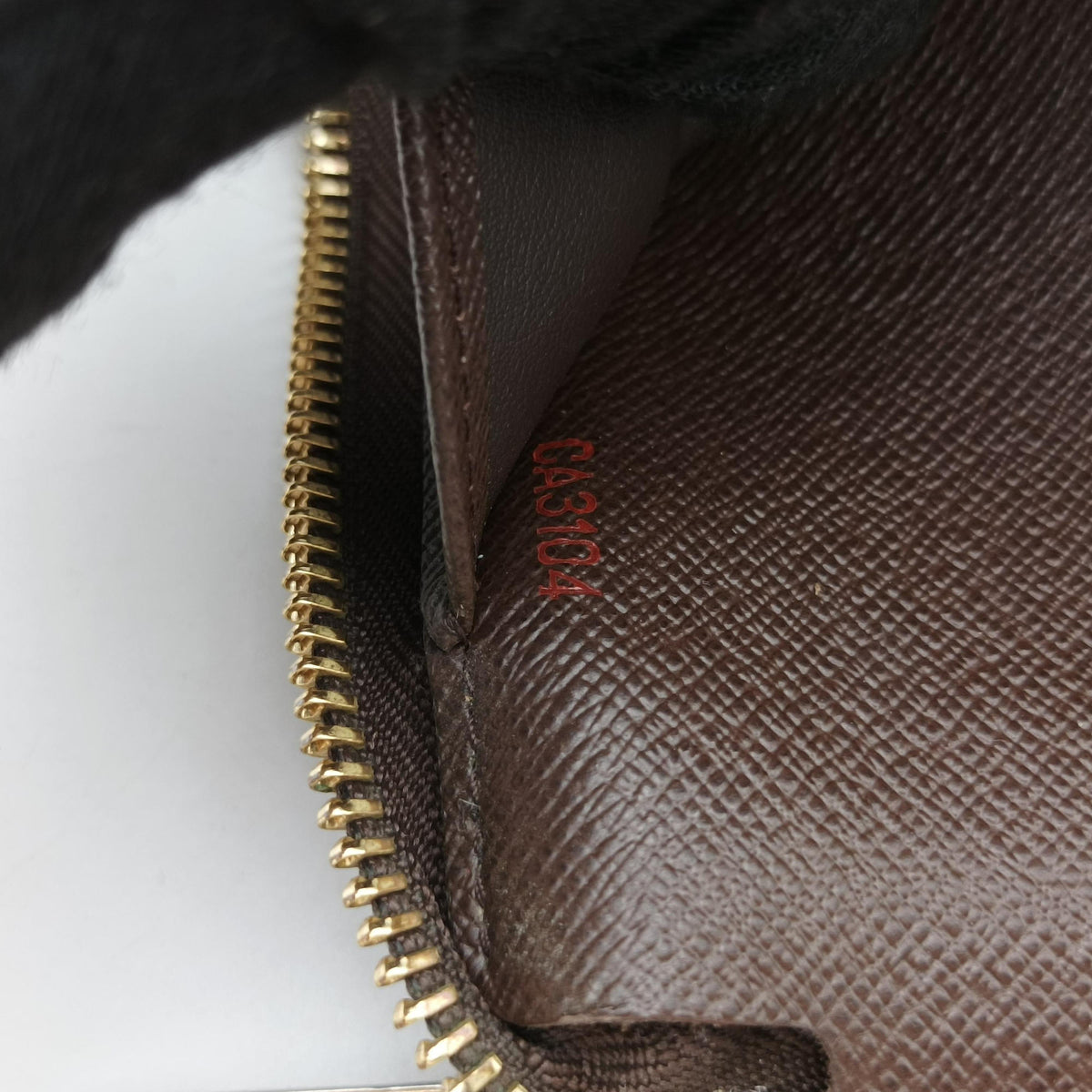 Zippy EBENE Damier Canvas N41661 CA3104ジッピー エベヌ ダミエキャンバス N41661 CA3104