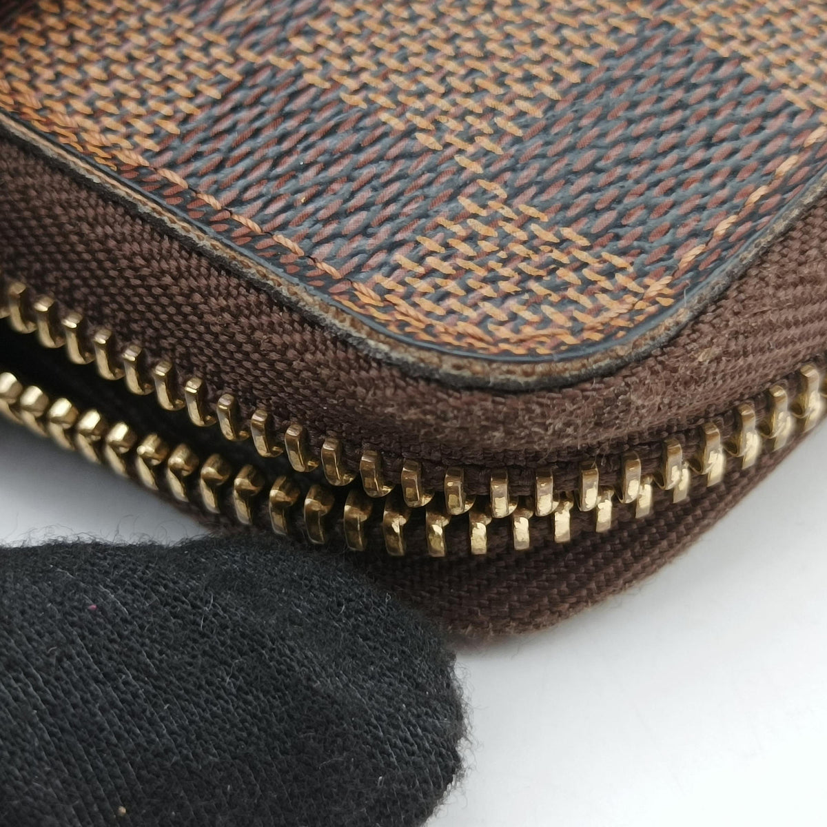 Zippy EBENE Damier Canvas N41661 CA3104ジッピー エベヌ ダミエキャンバス N41661 CA3104
