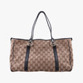 Guccissima GG Twins Beige × Black canvas×leather 232957 F5719323グッチシマ GGツインズ ベージュ×ブラック キャンバス 232957 F5719323