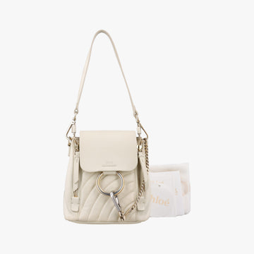 FAYE mini White leather 02185765-5フェイ ミニ ホワイト レザー 02185765-5