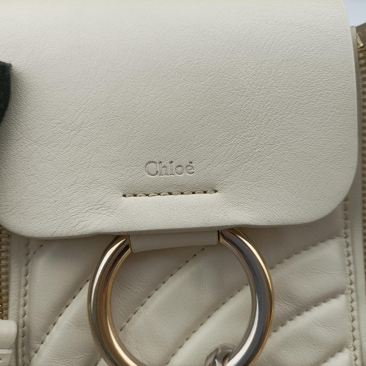 FAYE mini White leather 02185765-5フェイ ミニ ホワイト レザー 02185765-5