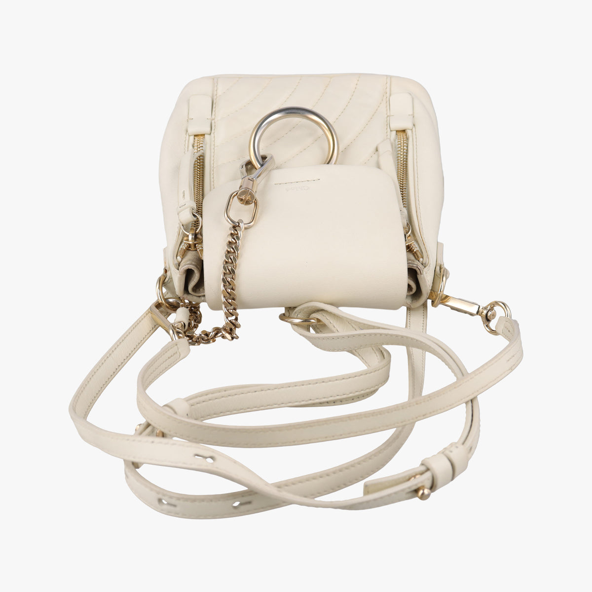 FAYE mini White leather 02185765-5フェイ ミニ ホワイト レザー 02185765-5
