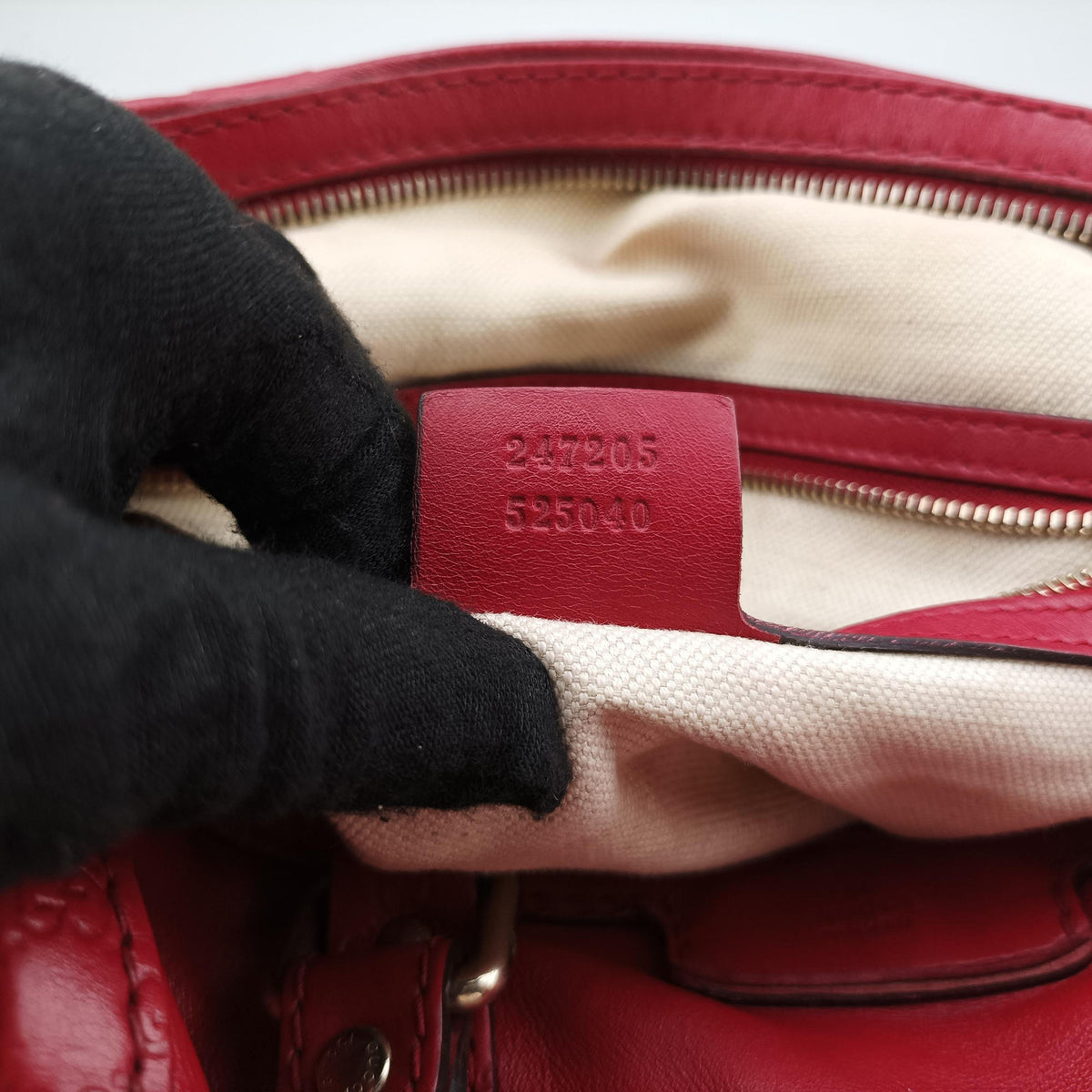 Sherry Line Red Leather 247205 E012291738シェリーライン レッド レザー 247205 E012291738