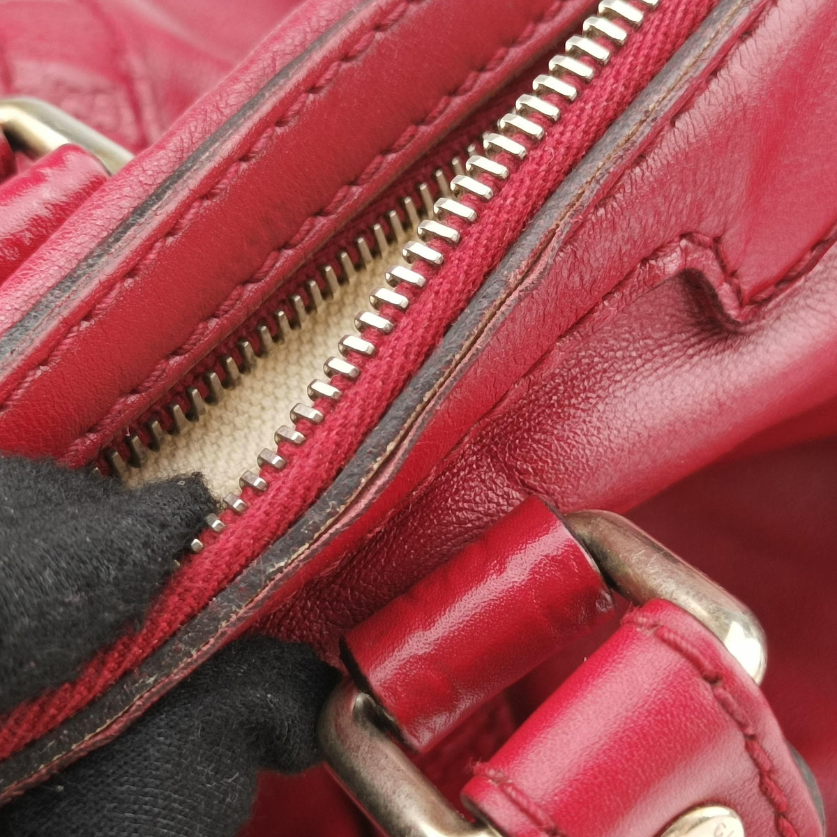 Sherry Line Red Leather 247205 E012291738シェリーライン レッド レザー 247205 E012291738