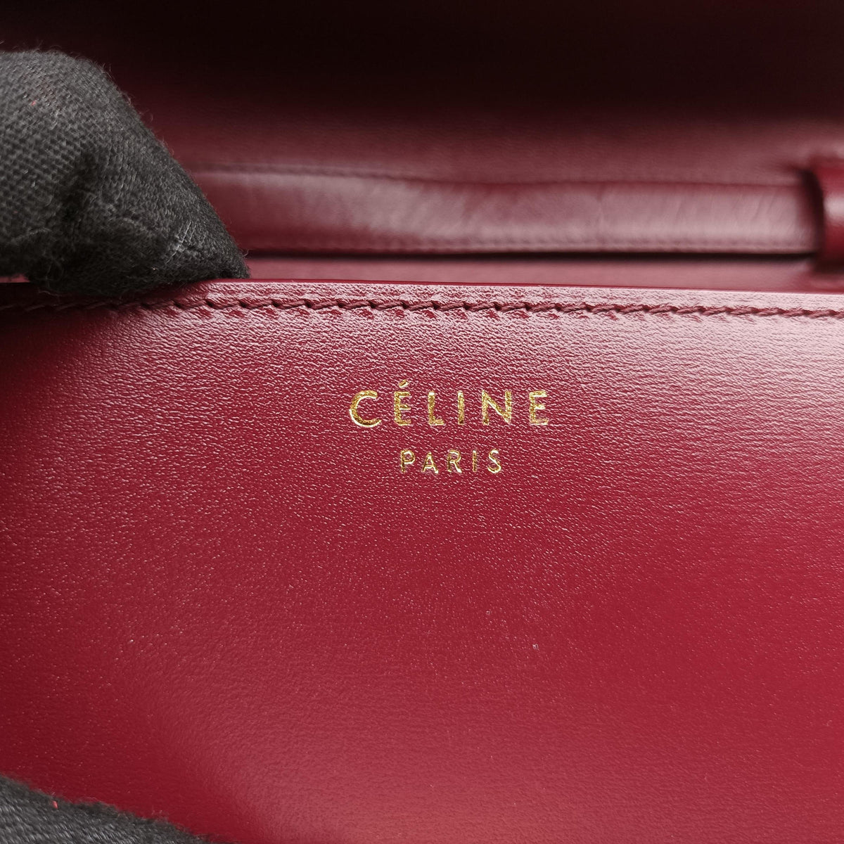 Classic Box Burgundy Leather W-LA-1108クラシックボックス ワインレッド レザー W-LA-1108