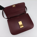 Classic Box Burgundy Leather W-LA-1108クラシックボックス ワインレッド レザー W-LA-1108