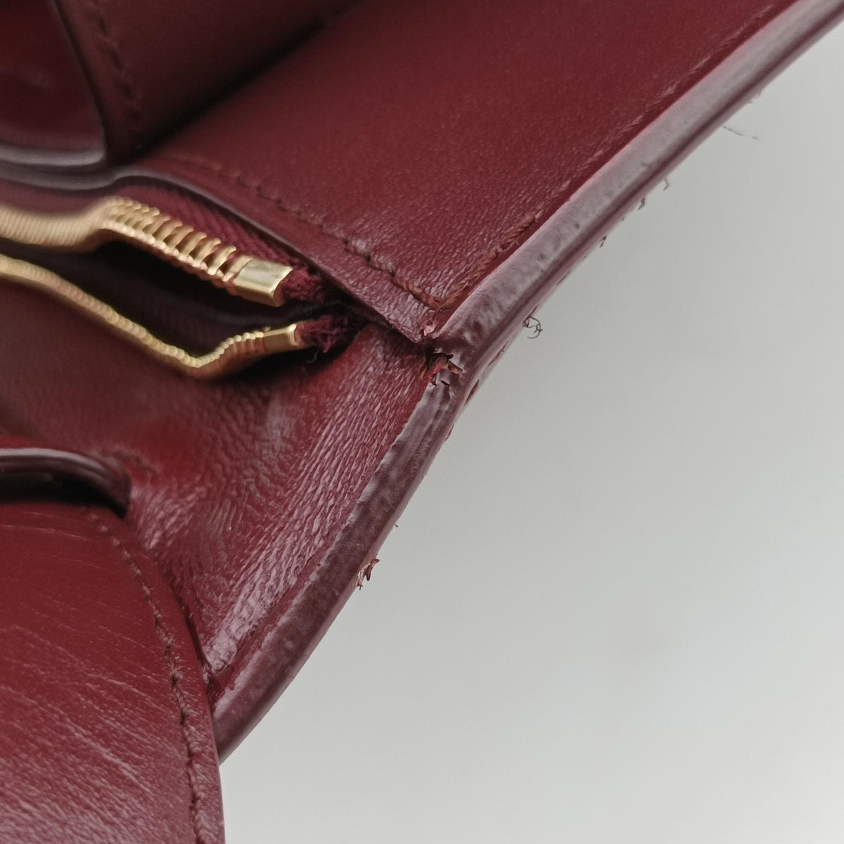Classic Box Burgundy Leather W-LA-1108クラシックボックス ワインレッド レザー W-LA-1108