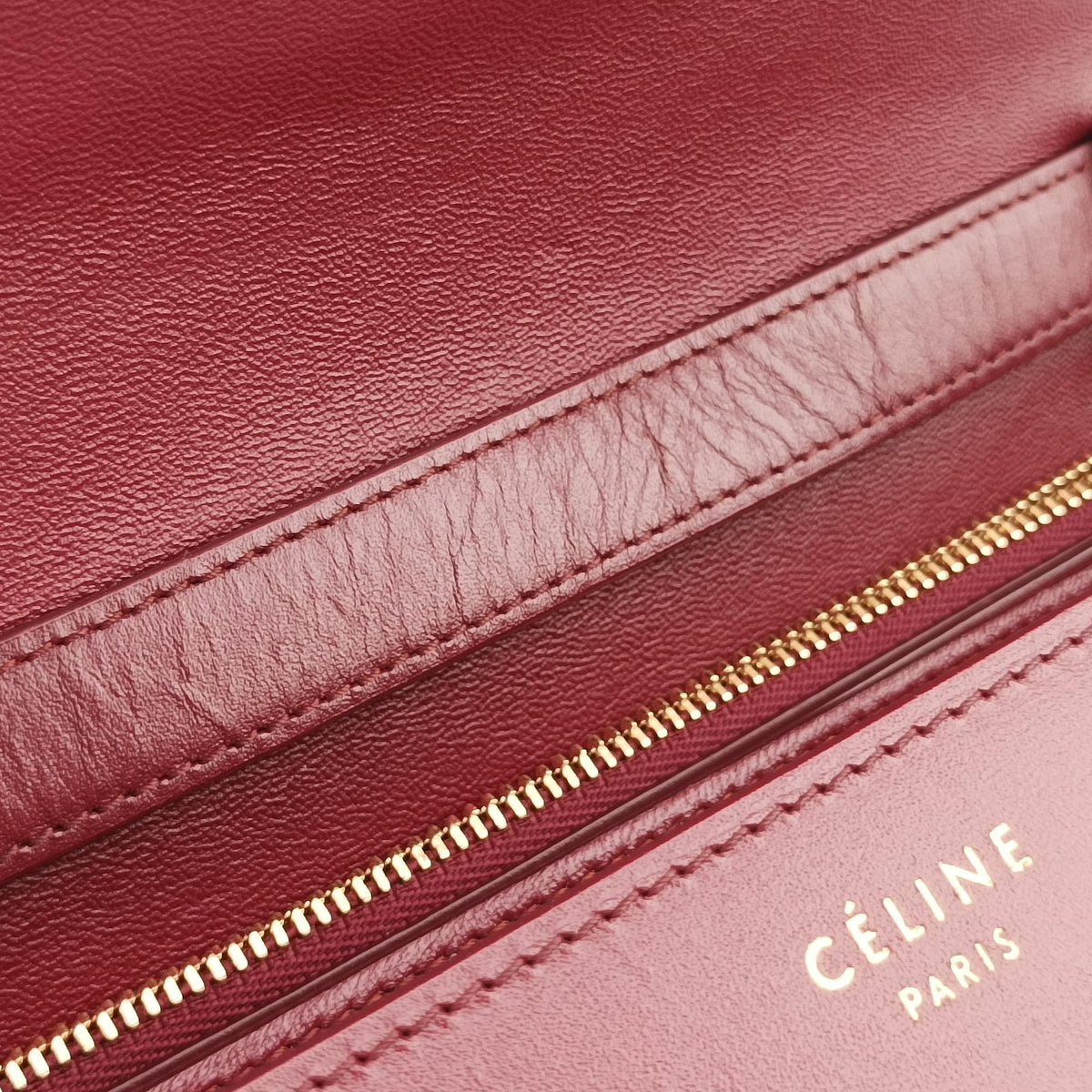 Classic Box Burgundy Leather W-LA-1108クラシックボックス ワインレッド レザー W-LA-1108
