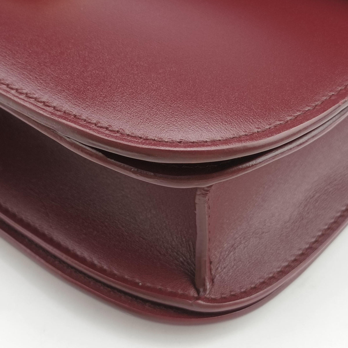 Classic Box Burgundy Leather W-LA-1108クラシックボックス ワインレッド レザー W-LA-1108