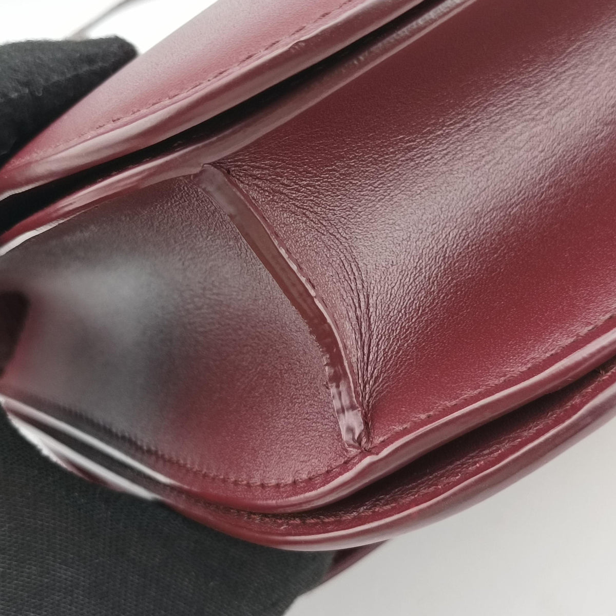 Classic Box Burgundy Leather W-LA-1108クラシックボックス ワインレッド レザー W-LA-1108