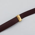 Classic Box Burgundy Leather W-LA-1108クラシックボックス ワインレッド レザー W-LA-1108