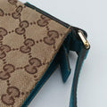 GG Canvas Horsebit Beige×Blue canvas×leather 141506 GGキャンバス ホースビット ベージュ×ブルー キャンバス×レザー 141506