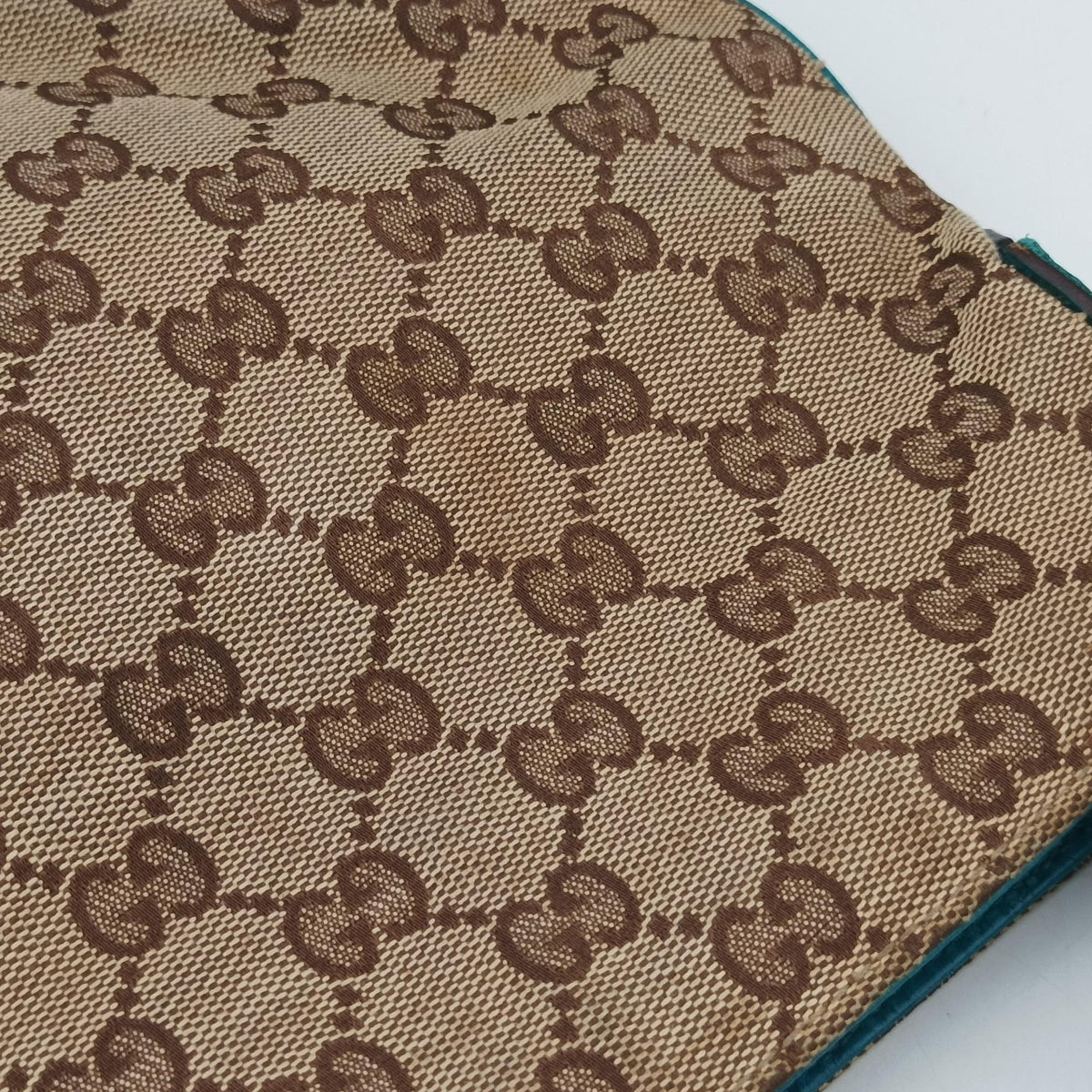GG Canvas Horsebit Beige×Blue canvas×leather 141506 GGキャンバス ホースビット ベージュ×ブルー キャンバス×レザー 141506