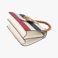 Dionysus bamboo White×navy×red Leather 448075 A022664867ディオニュソス バンブー ホワイト×ネイビー×レッド レザー 448075 A022664867