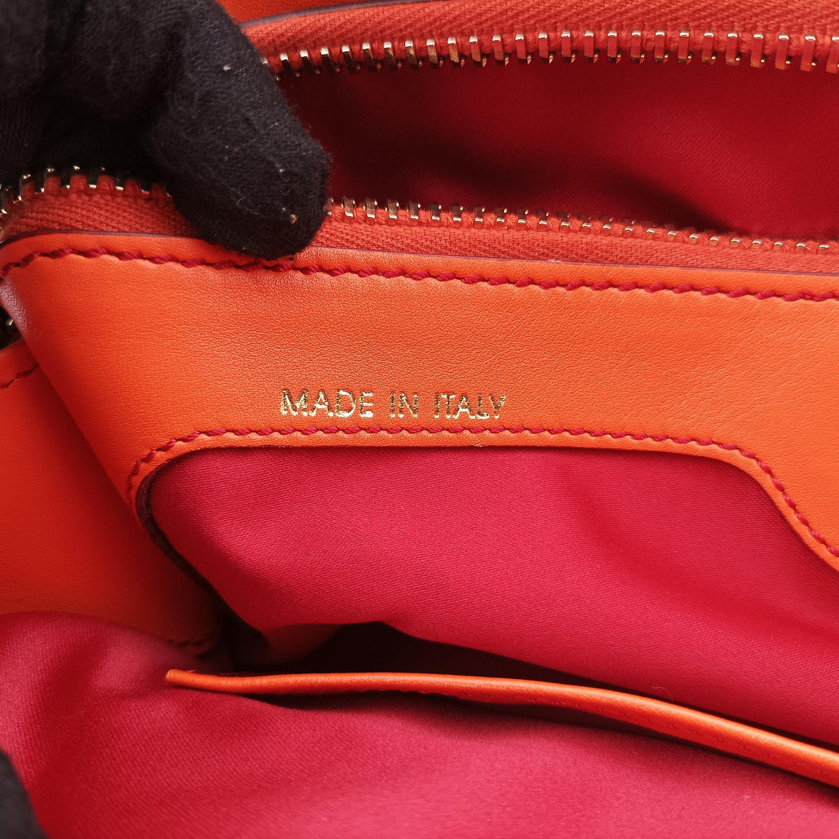 D-Styling Red x Orange Leather TP30Dスタイリング レッド x オレンジ レザー TP30