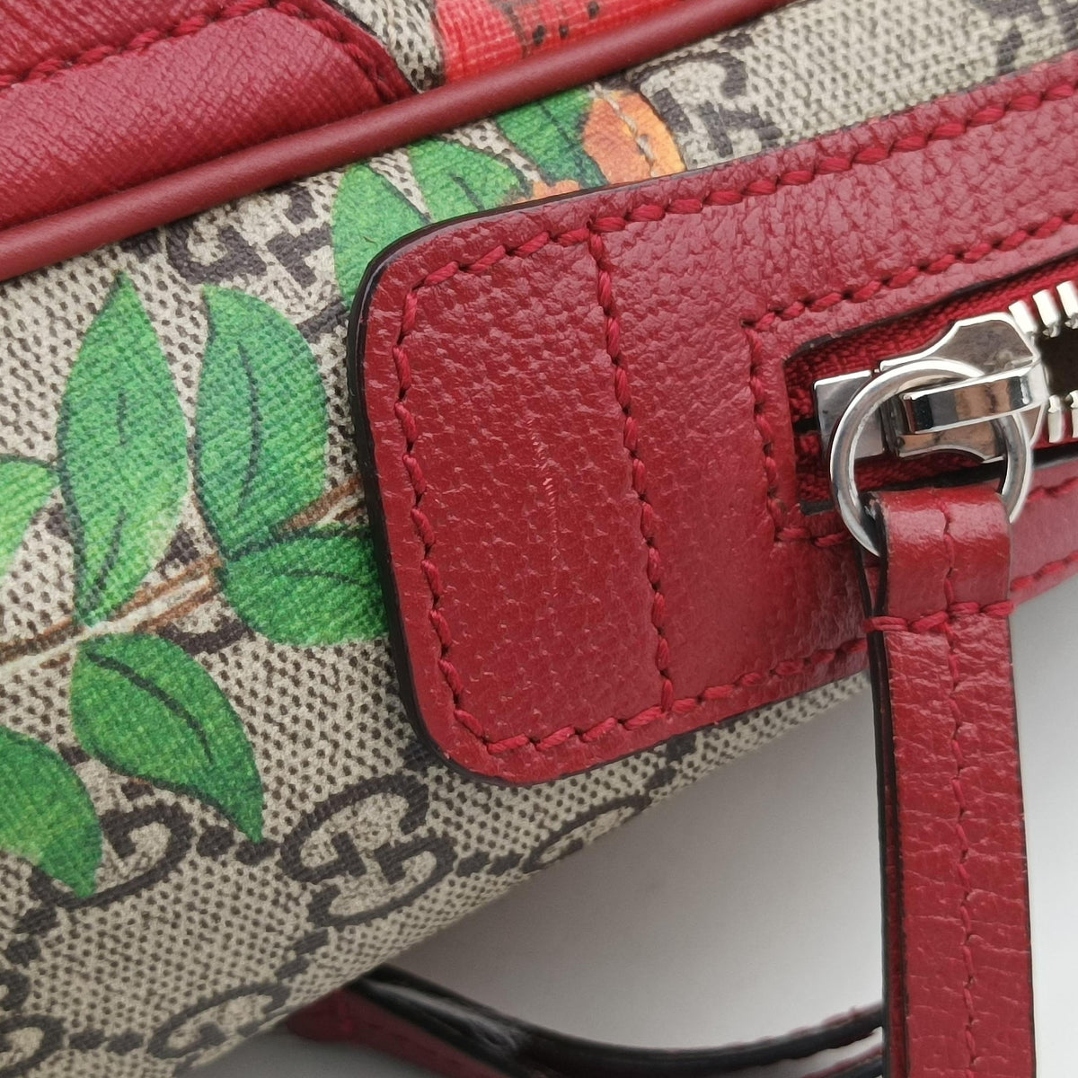 GG Supreme Tian beige×Multicolour PVC coated canvas×Leather 427042 E020093985GGスプリームティアン ベージュ×マルチカラー PVCコーティングキャンバス×レザー 427042 E020093985