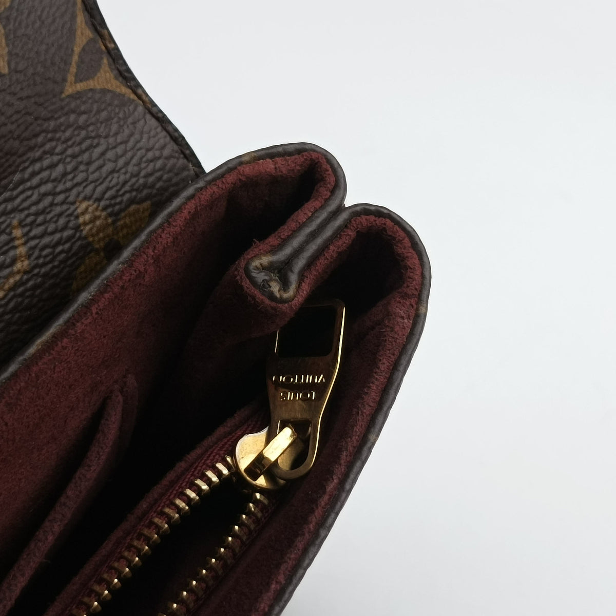 SAINT PLACIDE brown×Bordeaux Monogram Canvas×calf leather M43715 CA0129サンプラシード モノグラム/ブラウン×ボルドー モノグラムキャンバス×カーフレザー M43715 CA0129