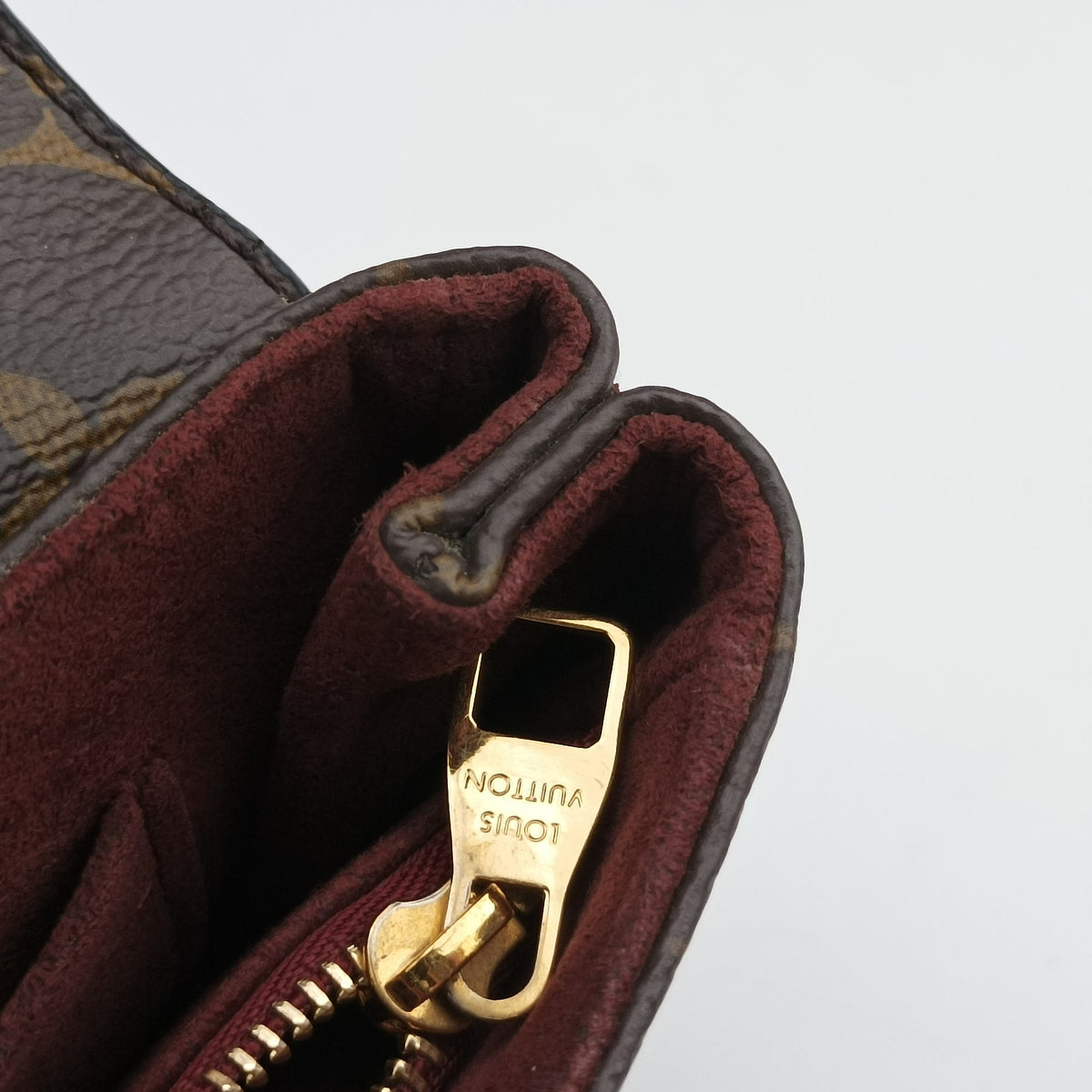 SAINT PLACIDE brown×Bordeaux Monogram Canvas×calf leather M43715 CA0129サンプラシード モノグラム/ブラウン×ボルドー モノグラムキャンバス×カーフレザー M43715 CA0129