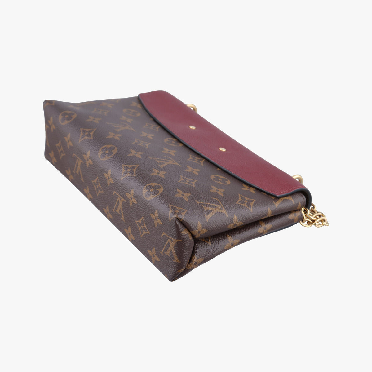 SAINT PLACIDE brown×Bordeaux Monogram Canvas×calf leather M43715 CA0129サンプラシード モノグラム/ブラウン×ボルドー モノグラムキャンバス×カーフレザー M43715 CA0129